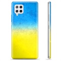 Coque Samsung Galaxy A42 5G en TPU Drapeau Ukraine - Bicolore