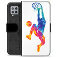 Étui Portefeuille Premium Samsung Galaxy A42 5G - Slam Dunk