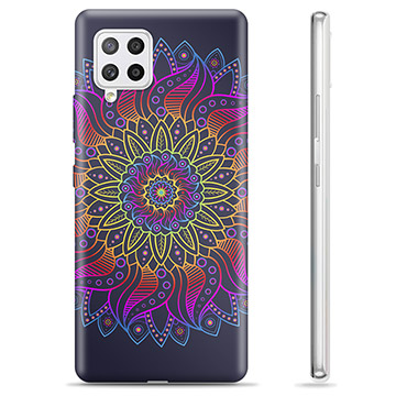 Coque Samsung Galaxy A42 5G en TPU - Mandala Coloré