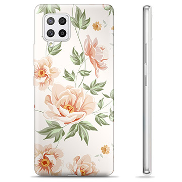 Coque Samsung Galaxy A42 5G en TPU - Motif Floral