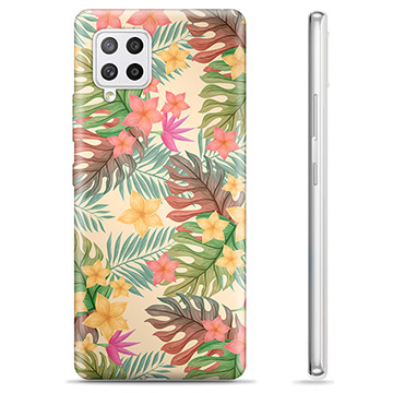 Coque Samsung Galaxy A42 5G en TPU - Fleurs Roses