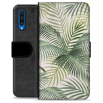 Étui Portefeuille Premium Samsung Galaxy A50 - Tropical