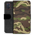 Étui Portefeuille Premium Samsung Galaxy A51 - Camouflage