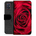 Étui Portefeuille Premium Samsung Galaxy A51 - Rose