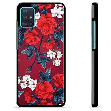 Coque de Protection Samsung Galaxy A51 - Fleurs Vintage