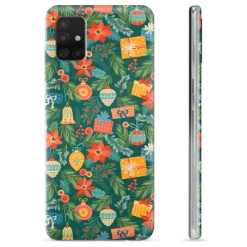 Coque Samsung Galaxy A51 en TPU - Décor de Noël