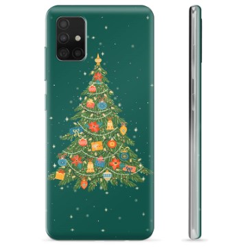 Coque Samsung Galaxy A51 en TPU - Sapin de Noël
