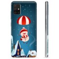 Coque Samsung Galaxy A51 en TPU - Bonhomme de Neige