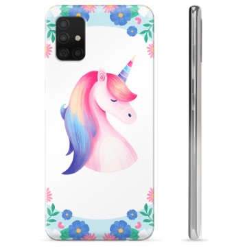 Coque Samsung Galaxy A51 en TPU - Licorne