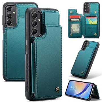 Étui Caseme C22 Samsung Galaxy A54 5G avec portefeuille de cartes protégé par RFID - Vert