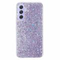 Coque Samsung Galaxy A54 5G en TPU Glitter Flakes - Violet