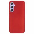 Coque Samsung Galaxy A55 en Plastique Caoutchouté - Rouge