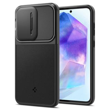 Coque Samsung Galaxy A55 Spigen Optik Armor - Noire