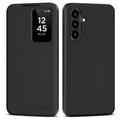 Étui à rabat Samsung Galaxy A56 Smart Clear View avec fente pour carte - Noir