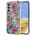 Coque Samsung Galaxy A57 en TPU à motif floral - Lys