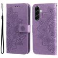 Étui Portefeuille Samsung Galaxy A57 Mandala Série - Violet
