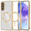 Coque Samsung Galaxy A57 Tech-Protect MagFlex - Compatible MagSafe - Claire / Doré