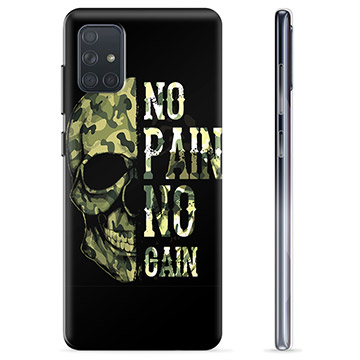 Coque Samsung Galaxy A71 en TPU - No Pain, No Gain