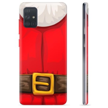 Coque Samsung Galaxy A71 en TPU - Costume de Père Noël