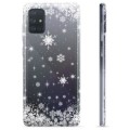 Coque Samsung Galaxy A71 en TPU - Flocons de Neige