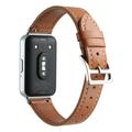 Bracelet Samsung Galaxy Fit3 en Cuir Véritable - Marron