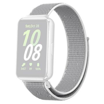 Samsung Galaxy Fit3 - Bracelet en Nylon avec Fermeture Velcro - Gris