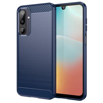 Coque Samsung Galaxy M16/F36 en TPU Brossé - Fibre de Carbone