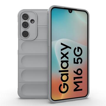 Coque Samsung Galaxy M16/F16 en TPU - Rugged - Gris Clair