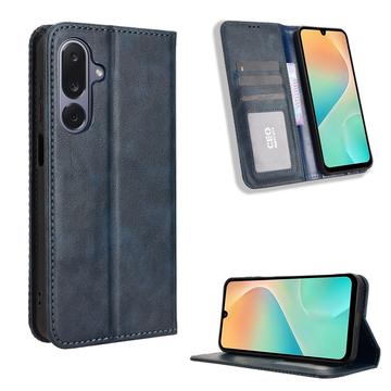 Étui Portefeuille Samsung Galaxy M36 avec Fermeture Magnétique - Rétro