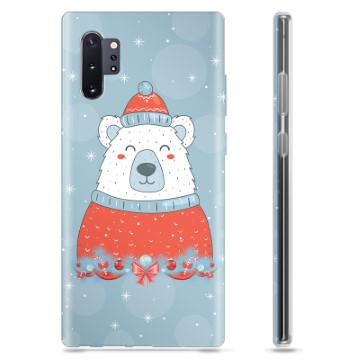 Coque Samsung Galaxy Note10+ en TPU - Ours de Noël