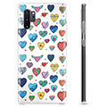 Coque Samsung Galaxy Note10+ en TPU - Cœurs