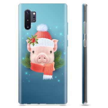 Coque Samsung Galaxy Note10+ en TPU - Cochonnet d\'Hiver