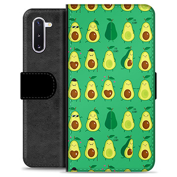 Étui Portefeuille Premium Samsung Galaxy Note10 - Avocado Pattern