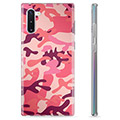 Coque Samsung Galaxy Note10 en TPU - Camouflage Rose