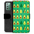 Étui Portefeuille Premium Samsung Galaxy Note20 - Avocado Pattern