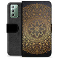 Étui Portefeuille Premium Samsung Galaxy Note20 - Mandala