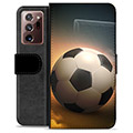 Étui Portefeuille Premium Samsung Galaxy Note20 Ultra - Football