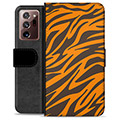 Étui Portefeuille Premium Samsung Galaxy Note20 Ultra - Tigre