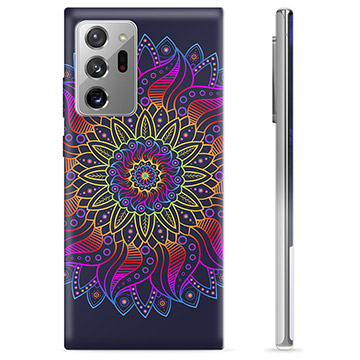 Coque Samsung Galaxy Note20 Ultra en TPU - Mandala Coloré