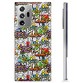 Coque Samsung Galaxy Note20 Ultra en TPU - Graffiti