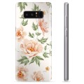 Coque Samsung Galaxy Note8 en TPU - Motif Floral