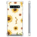 Coque Hybride Samsung Galaxy S10 - Tournesol