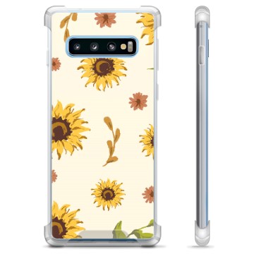 Coque Hybride Samsung Galaxy S10 - Tournesol