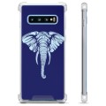 Coque Hybride Samsung Galaxy S10 - Éléphant