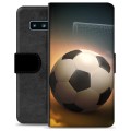 Étui Portefeuille Premium Samsung Galaxy S10 - Football