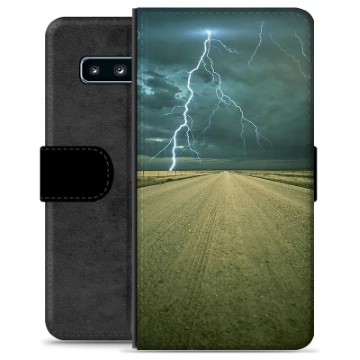 Étui Portefeuille Premium Samsung Galaxy S10 - Orage