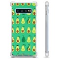 Coque Hybride Samsung Galaxy S10 - Avocado Pattern