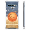 Coque Hybride Samsung Galaxy S10+ - Basket-ball