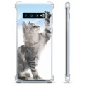 Coque Hybride Samsung Galaxy S10+ - Chat