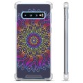 Coque Hybride Samsung Galaxy S10+ - Mandala Coloré